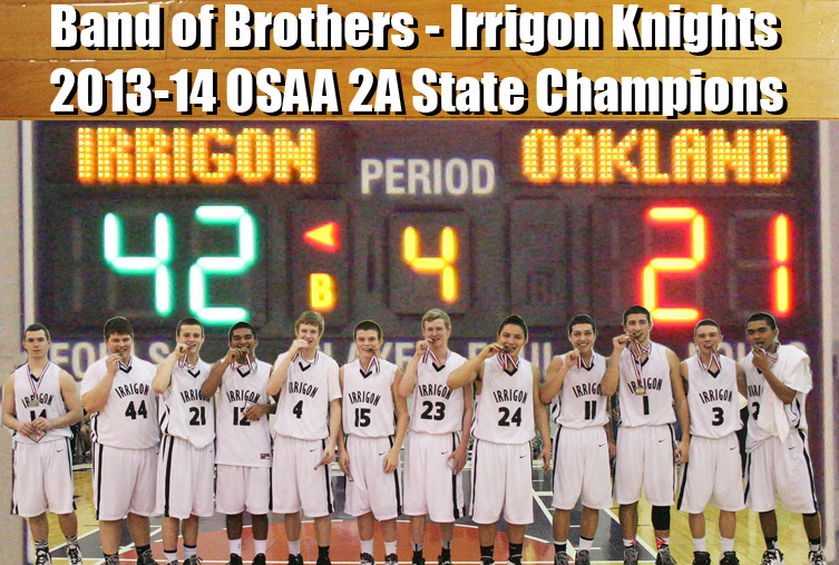 Irrigon Knights and Others Receive OSAA 2A State Tournament Awards
