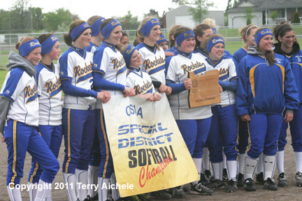 LEFT - The Pilot Rock Rockets are awarded the SD 5 District Champion ...